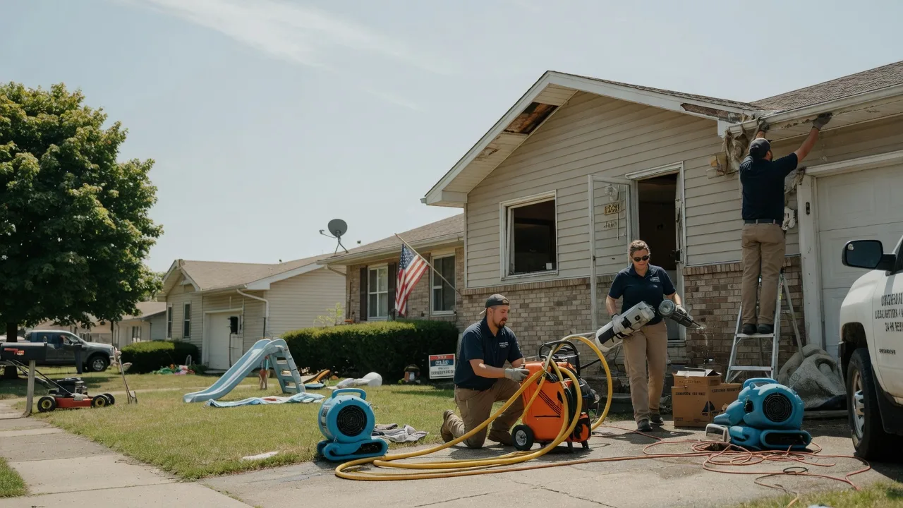 Water Damage Restoration in Golden Eagle, IL near me